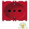 VIMAR 14209R VIW14209R Presa Schuko Rossa 16A