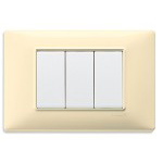 VIMAR PLANA Placca Crema