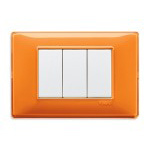 VIMAR PLANA Placca Reflex Arancio