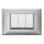VIMAR PLANA Argento Metallizzato