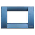 VIMAR IDEA Placca Metallo Blu Euro Micalizzato