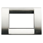 VIMAR IDEA Placca Metallo Nichel Spazzolato