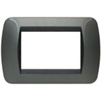 BTICINO LIVING INTERNATIONAL Placca Metallo Acciaio 