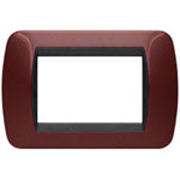 BTICINO LIVING INTERNATIONAL Placca Metallo Amaranto 