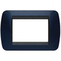 BTICINO LIVING INTERNATIONAL Placca Metallo Blu Solid