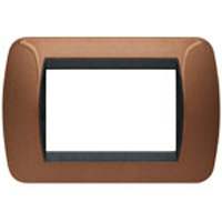 BTICINO LIVING INTERNATIONAL Placca Metallo Bronzo