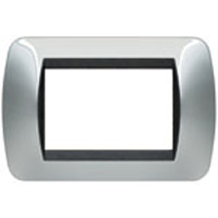 BTICINO LIVING INTERNATIONAL Placca Metallo Cromo Lucido