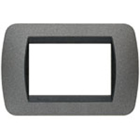BTICINO LIVING INTERNATIONAL Placca Metallo Grafite