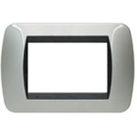 BTICINO LIVING INTERNATIONAL Placca Metallo Alluminio 
