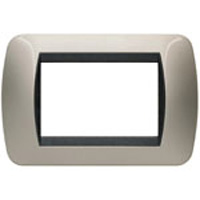 BTICINO LIVING INTERNATIONAL Placca Metallo Titanio