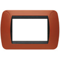 BTICINO LIVING INTERNATIONAL Placca Metallo Terracotta