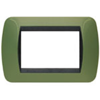 BTICINO LIVING INTERNATIONAL Placca Metallo Verde Drugstore
