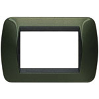 BTICINO LIVING INTERNATIONAL Placca Metallo Verde Metallic